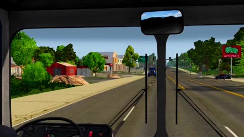 Distracted Bus vs Semi CRASH Head On!