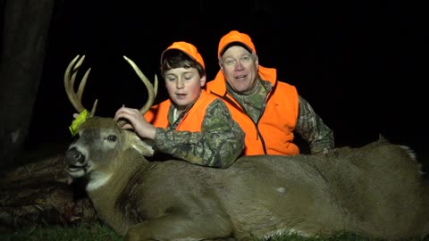 A Youth Hunter's First Buck
