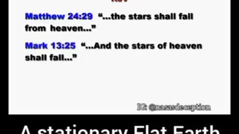 75 BIBLE VERSES DESCRIBING A FLAT & STATIONARY EARTH