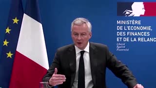 France's Le Maire talks sanctions, Carrefour, growth