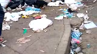 Denuncian desórdenes de basuras en plazas municipales de Bucaramanga
