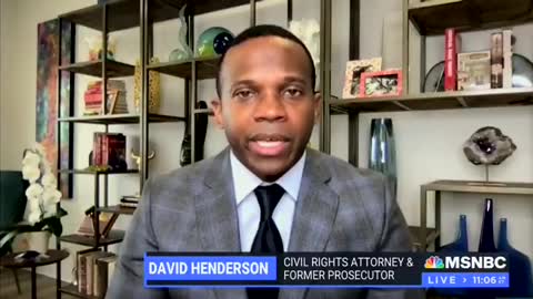 NBC’s David Henderson compares Kyle Rittenhouse attacker to a teacher protecting kids from an active shooter