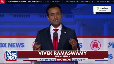 Vivek Ramaswamy's Closing Statement, First Republican Debate