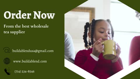 Private Label Tea Manufacturer In California | Build A Blend