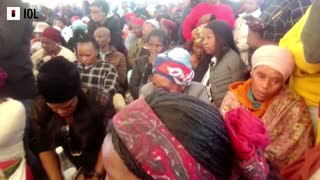 A memorial service for the 16 victims of the Nomzamo tavern massacre