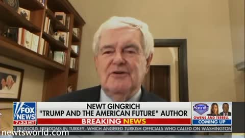 Newt Gingrich - Our Votes Were Moved thru Barcelona and Counted in Frankfurt, Germany