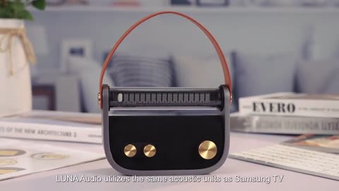 Luna Audio Retro Charm Meets Futuristic Tech in Audio Fusion