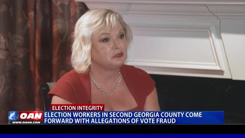 Election workers in second Ga. county come forward with allegations of vote fraud