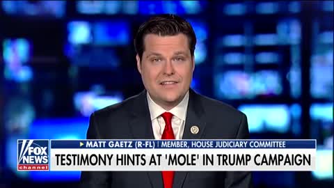 Rep. Gaetz: 'Outrageous' If FBI Used Dossier as Basis for Russia Investigation