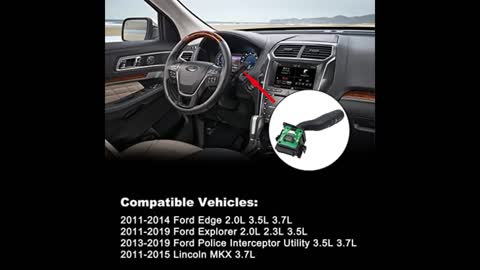 Review: Windshield Wiper Switch Replacement for 2011-2019 Ford Explorer, 2011-2015 Ford Edge,...