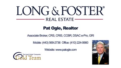 Pat Ogle Realtor Real Estate in Annapolis and the Chesapeake BayThe Land of Pleasant Living!