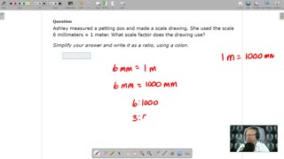 Scale drawings: word problems - IXL A1.C.7 (8B7)