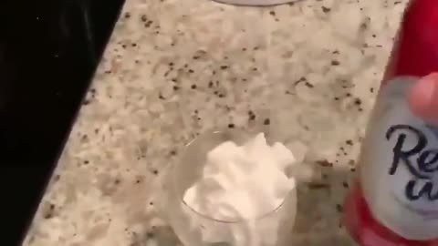 Funny cute dog, That sweet sound of whipped cream.