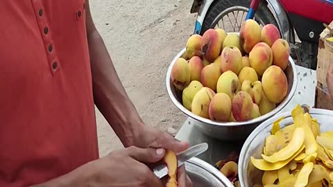 Oddly Satisfying Video Fruit Ninja | Amazing Fruits Cutting Skills #Shorts #oddlysatisfying