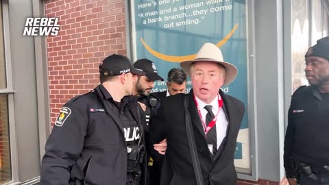 Canada arrests press member for asking questions