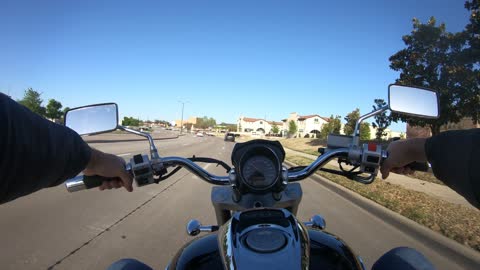 4K Frisco Texas Motorcycle