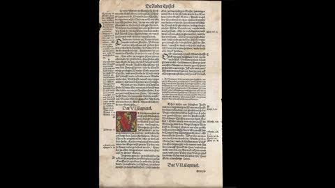 1545 Martin Luther Bible Page