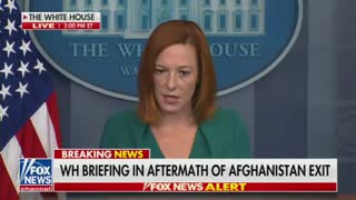 Psaki on developing an international travel policy