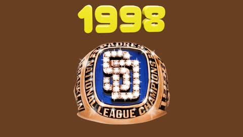 San Diago Padres Win 1998 NL Championship
