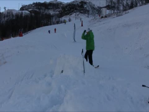 Ski Crash! Must see!!