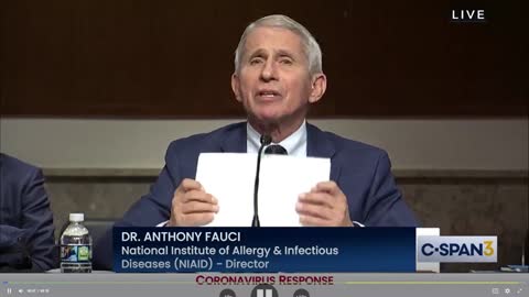 Rand Paul v Dr Anthony Fauci on attacking colleagues who raised concerns of Lab Leak (Jan 11 2022)