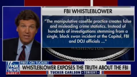 Whistleblower: FBI Creating False Narrative - Listing each Jan. 6 Arrest as Domestic Terrorism