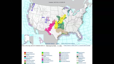 "LARGE path tornadoes across america"