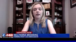 One-on-one with Turning Point USA's youngest ambassador, Kellyanna Brooking