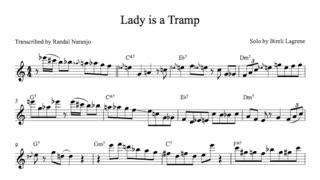 The Lady Is A Tramp (Bireli Lagrene solo transcription)