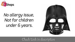 Star Wars Darth Vader Mask-on Eishops.com | Best face mask for kids