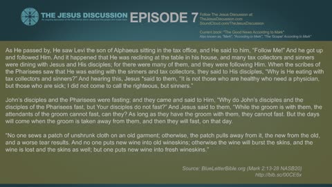 The Jesus Discussion | EP 7 | Mark