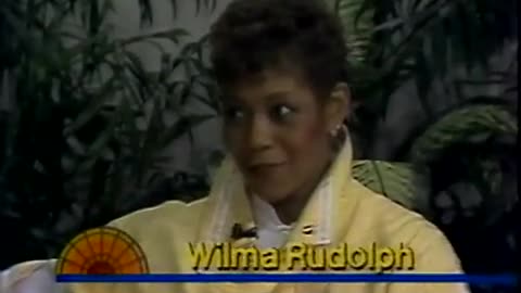 March 1987 - Filmmaker Bud Greenspan, Olympians Wilma Rudolph & Mike Conley Interviewed