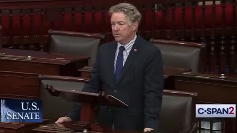 Rand Paul single handedly blocked quick passage of the 40 billion dollars going to Ukraine today.