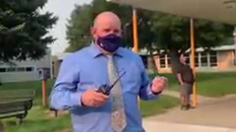 Montana Principal Mark Venner Turns Away Students Without Mask
