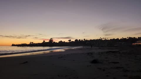 Capitola Slate Sunset (with music)