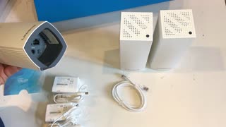 Linksys Velop Wireless AC2200 Tri-Band Whole Home Mesh Wi-Fi System Un-BoX UnBoX Open Look @ 04-2022