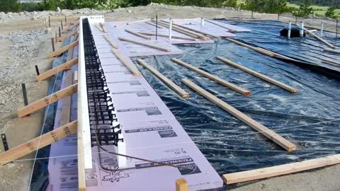 Insulated Slab using ICF's