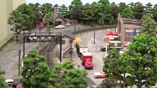 A 1950's Southern Freight Train Arrives in Newtown, NC