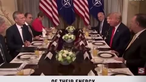 President Trump dealing with Russia gas pipeline