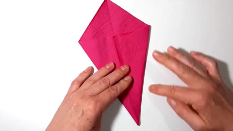 Origami How to Make a Swan on a Napkin