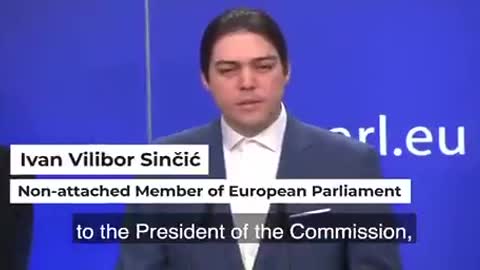 Answer from Ivan Vilibor Sinčić MEP to Ursula von der Leyen