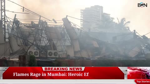 "Mumbai's Fiery Nightmare: 15 Homes Consumed by Inferno"