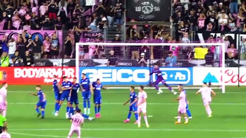 Inter Miami Magic: Lionel Messi's Stunning Free-Kick Goal Against Cruz Azul 2023