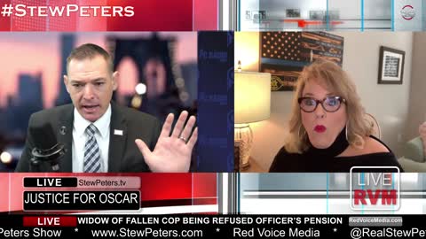 Widow of Fallen Cop Fighting For Pension While Million$ Awarded to Criminals | Stew Peters EXCLUSIVE