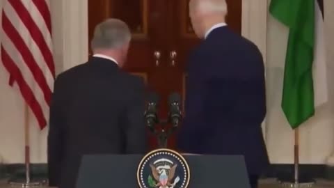 Joe Biden welcomes the King of Jordan.