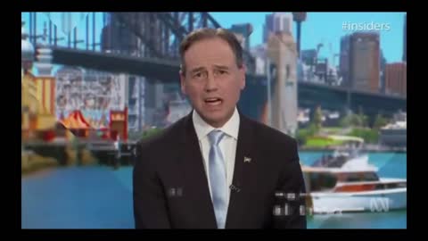 Australian Health Minister Greg Hunt admitting it's all a global 'Clinical Trial'...