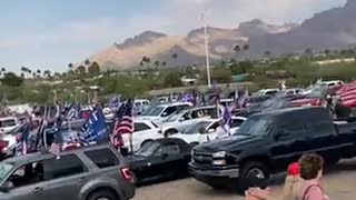 Final Tucson Trump Parade