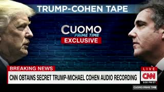 CNN’s Chris Cuomo breaks airing of Donald Trump-Michael Cohen tape