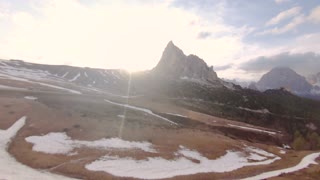 Drone captures fantastic footage of mountains