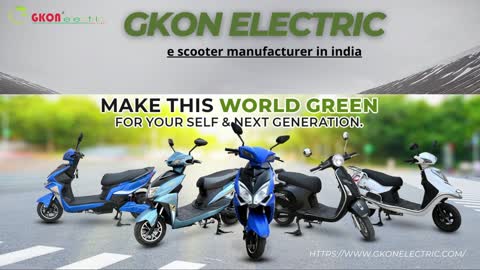 Top leading electric vehicle manufacturer in India- battery operated scooty